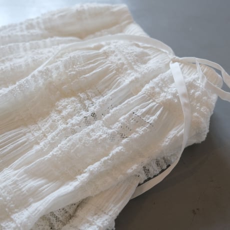 THOMAS MAGPIE　tiered lace skirt【2222606】