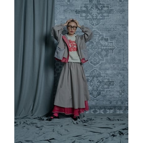 THOMAS MAGPIE　color block skirt【2241602】