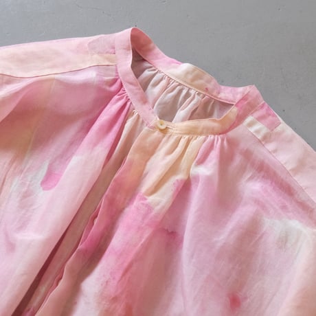 suzuki takayuki × Coci la elle     puff-sleeve blouse  / magnolia　B231-01