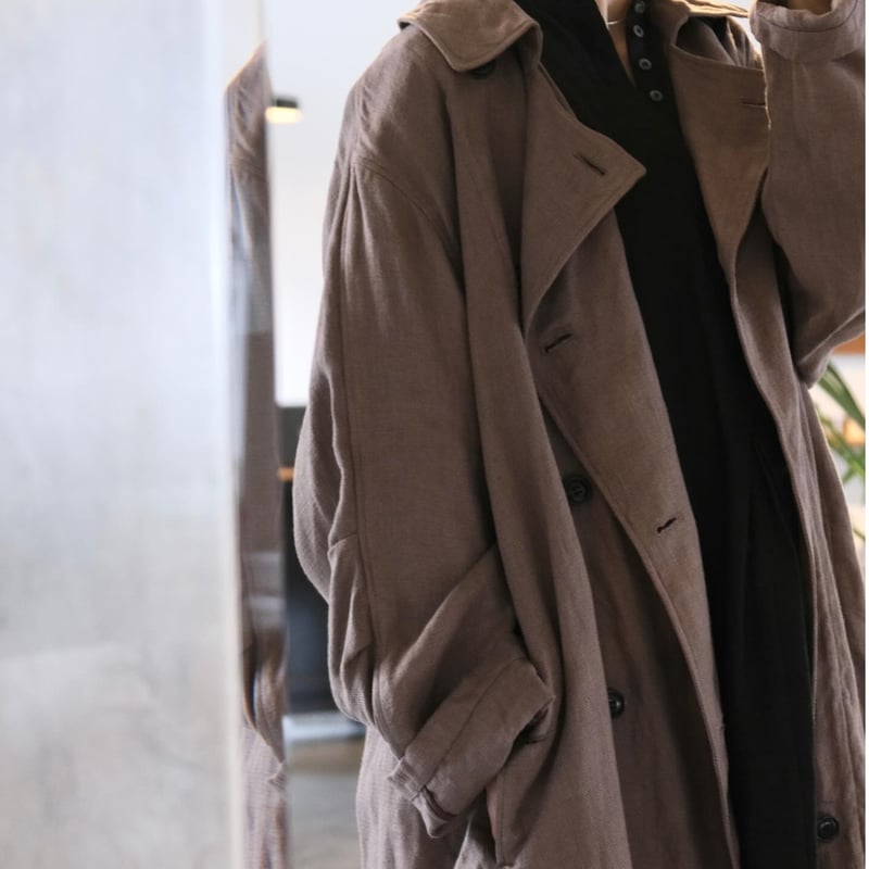 suzuki takayuki over-coat Ⅰ taupe | geep suzuki takayuki over-coat Ⅰ taupe | geep