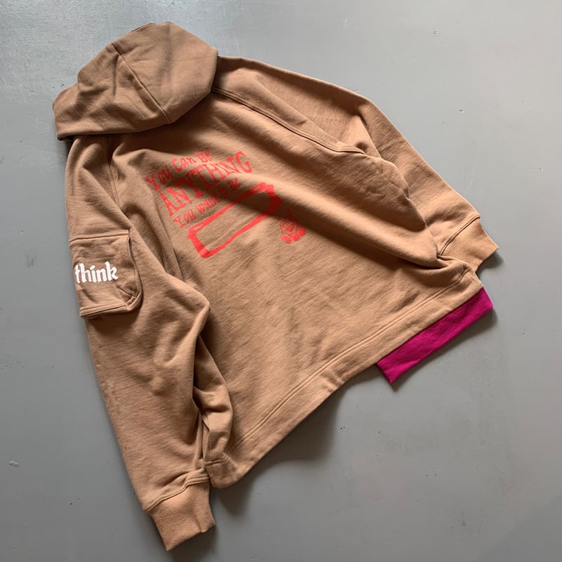 THOMAS MAGPIE sweat parka logo【2211802】 | geep