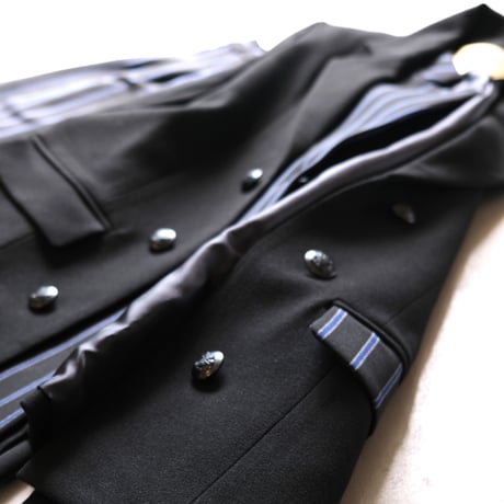 THOMAS MAGPIE　herringbone jacket　Black【2223204】