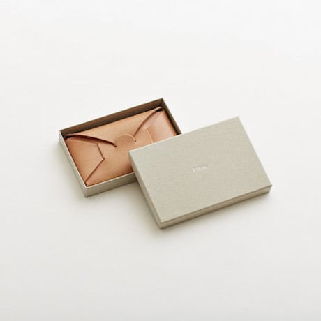 SEAMLESS CARD CASE  　/　SILVER