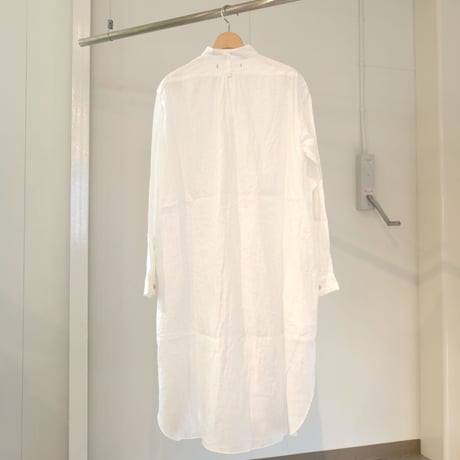 suzuki takayuki　  long shirt　white　T002-01