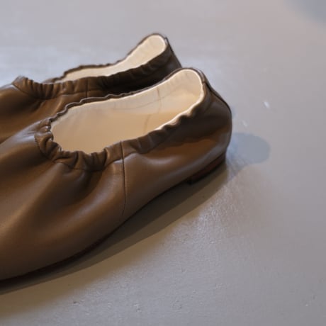 BEAUTIFUL SHOES　BALLETSHOES　BSS1712012　KAHKI BROWN