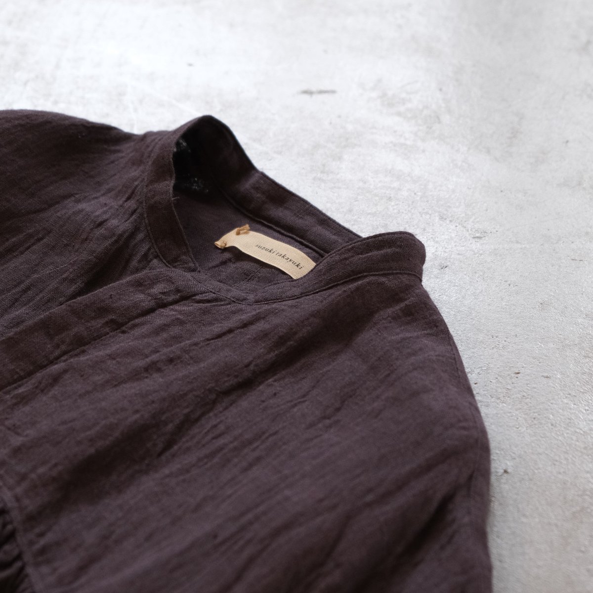 suzuki takayuki puff-sleeve pullover S231-05 t suzuki takayuki puff-sleeve pullover S231-05 t