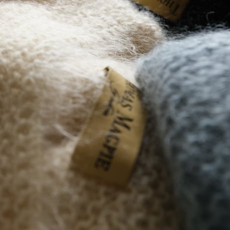THOMAS MAGPIE　mohair silk volume sleeve knit【2223710】
