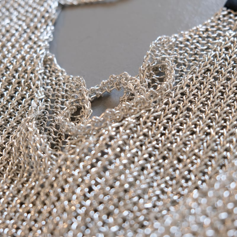 NAKAGAMI ラメニットキャミ シルバー N0724A0014 | geep