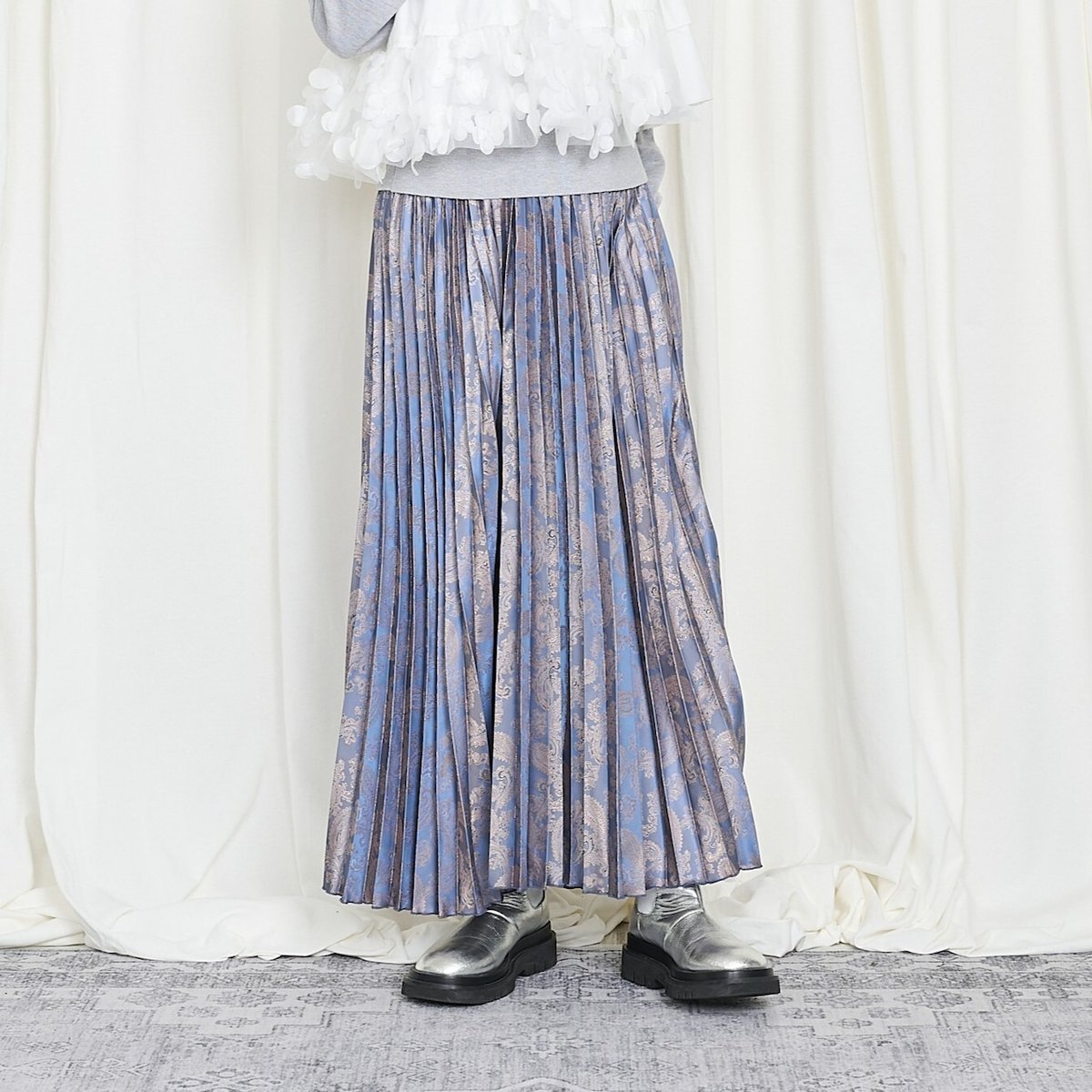 THOMAS MAGPIE Paisley pleats skirt 2253602 |