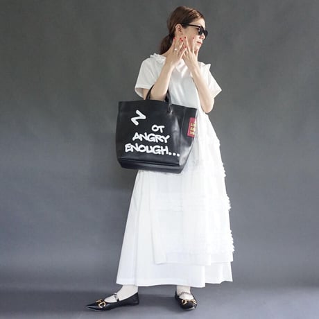 INTOXIC.    RESONATES    Mad strap tote 　ブラック