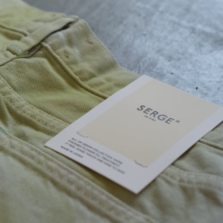 SERGE de bleu　CACAO / MINT+SPECIAL　SPM-21P-CDS