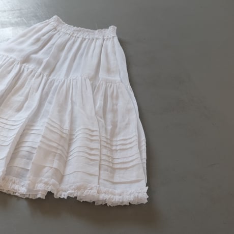 THOMAS MAGPIE　ramie skirt　2232610
