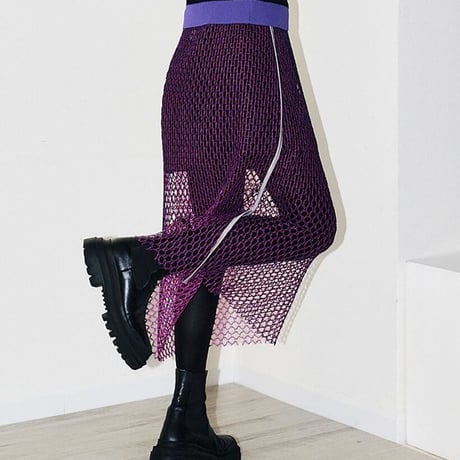 THOMAS MAGPIE　meshed over skirt【2232611】