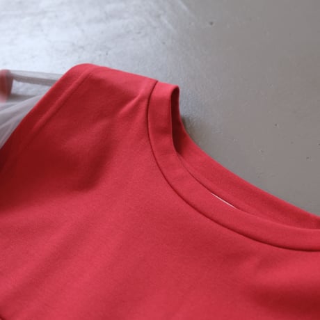 NAKAGAMI　メッシュショルダーカットソー　N0122S0007