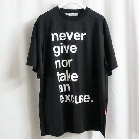 THOMAS MAGPIE　BIG T-shirt Never give【2213857】