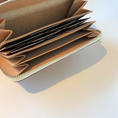 POP-UP LONG WALLET　/　NUDE