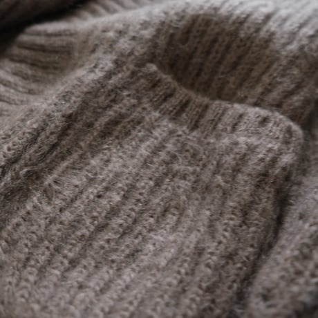 BATONER　 SUPER KID MOHAIR BIG CARDIGAN　BN-21FL-054