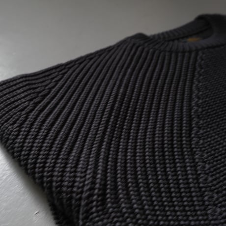 BATONER　Men SIGNATURE CREW NECK　D.Gray　BN-21FM-023