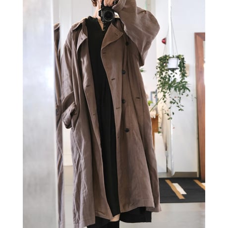 suzuki takayuki   over-coat Ⅰ  taupe