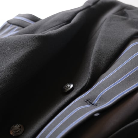 THOMAS MAGPIE　herringbone jacket　Black【2223204】