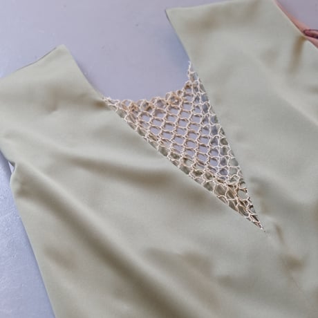 THOMAS MAGPIE　meshed dress【2232404】