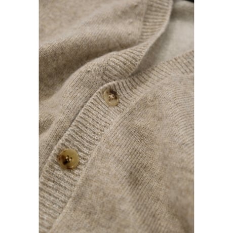 BTONER Men BABY ALPACA KURUMI TENJIKU V CARDIGAN
