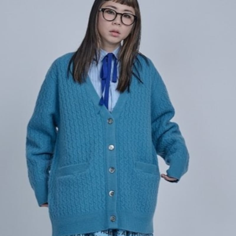 THOMAS MAGPIE mini cable cardigan【2233712】 | geep THOMAS MAGPIE mini cable cardigan【2233712】 | geep