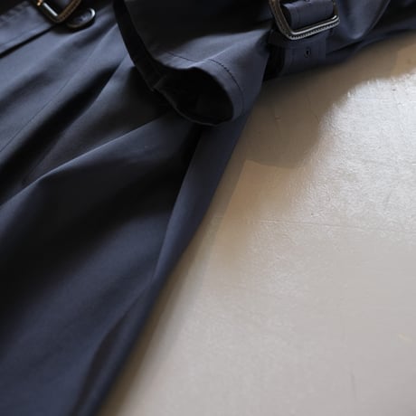 M53. - VISMY TRENCH COAT（ UNISEX ）NAVY【 MA-004 】