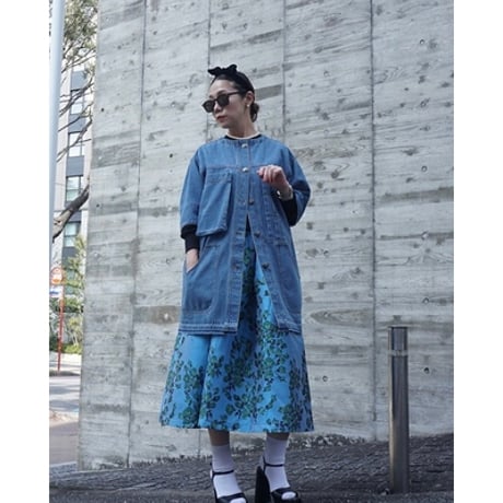 THOMAS MAGPIE　flower jacquared skirt【2241604】