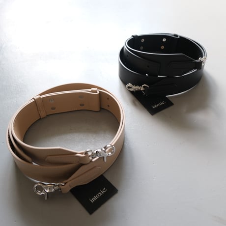 intoxic.　LEATHER STRAP silver　AC-007G