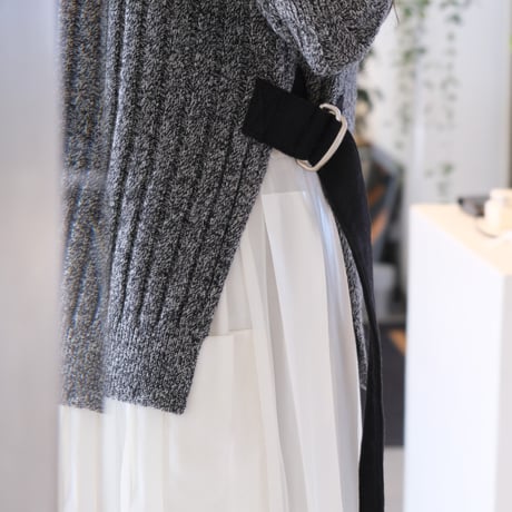 Munich 　SIDE BELT RIBKNIT