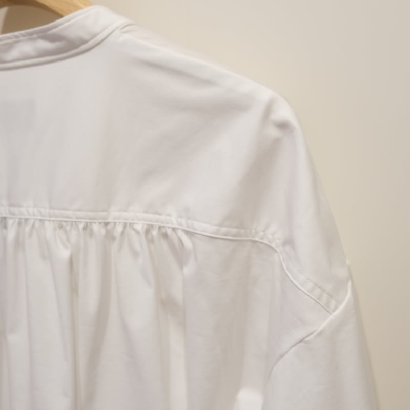 専用！！SINME ボリュームシャツ　　白 SINME ボリュームシャツ ホワイト S490 | geep