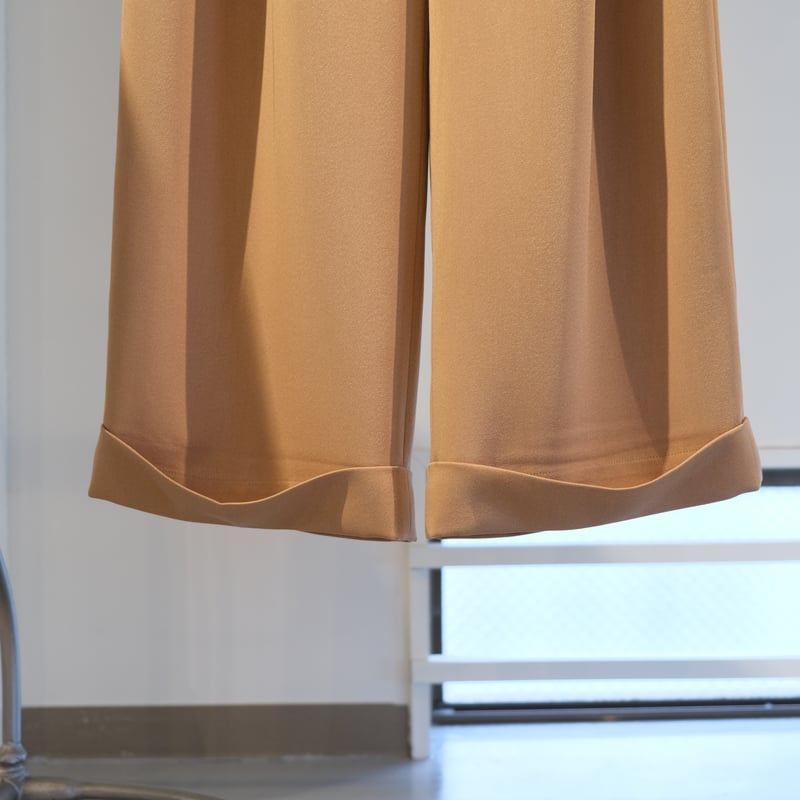 SINME タックパンツ（ワイド）ベージュ SS14-06 | geep