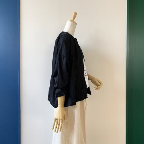 HARVESTY 　ATELIER SHIRT（アトリエシャツ）A31801　BLACK