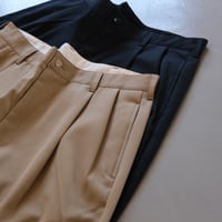 BATONER Men  WOOL CHINO 2TUCK PANTS   BN-24FM-006