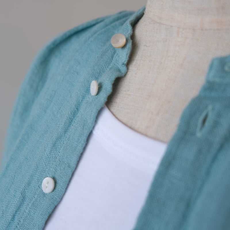 suzuki takayuki over blouse S211-15 spray