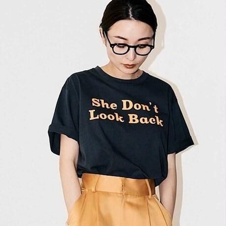 THOMAS MAGPIE　tee shirt big She don’ t look back【2232881】