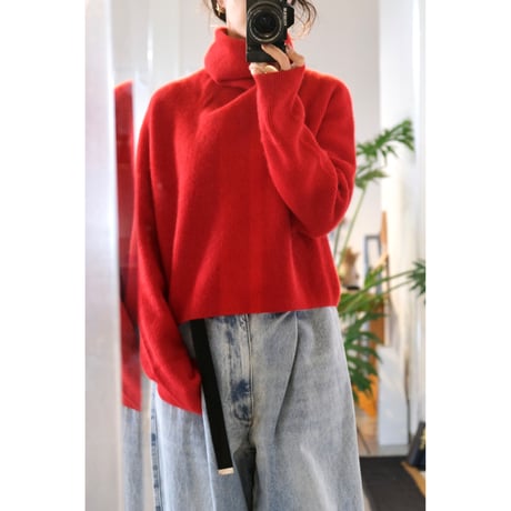BATONER Women  CASHMERE FOX CASHMERE FOX UNIQUE TURTLE