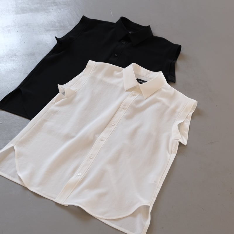SINME バンドスリーブブラウス S23SS-15 | geep