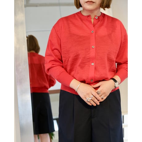 BATONER  WOMEN  CHOMA CREW NECK CARDIGAN　BN-26SL-040