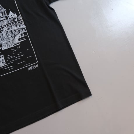 HARVESTY　PRINTED T-SH【TRAVEL】プリントTee TRAVEL   A52109