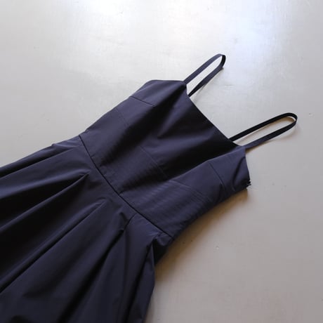 SINME　ストラップワンピース　ネイビー　S22SS-08-01