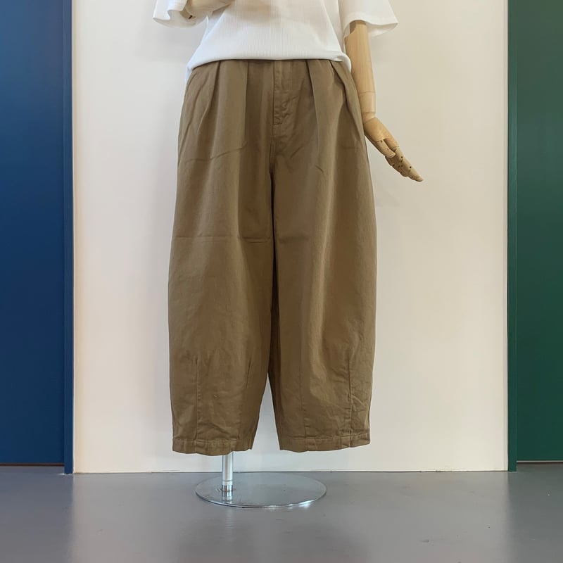 HARVESTY CIRCUS PANTS サーカスパンツ COL:34 KHAKI