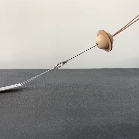 planet reel key holder　/　nude
