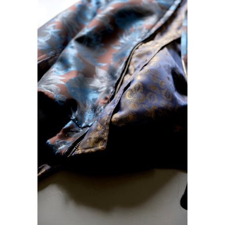 Thomasmagpie  flower Jacquard blouson