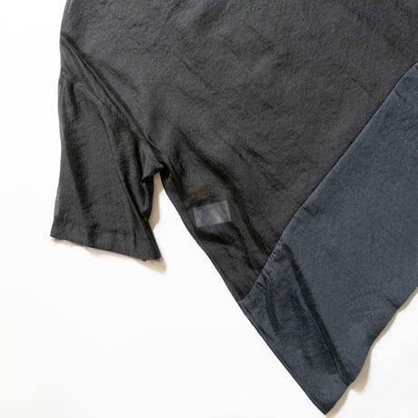 THOMAS MAGPIE　FEMME sheer logo top【2242106】