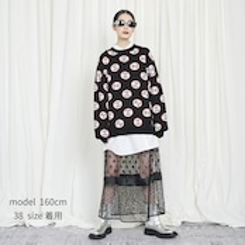 新品【 THOMAS MAGPIE 】オリジナルテキスタイル プリーツスカート