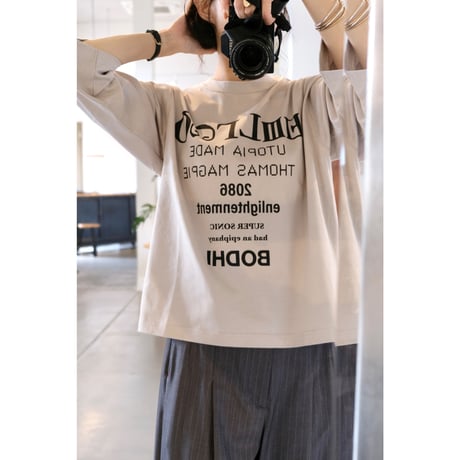 long sleeve tee shirt “BODHI”