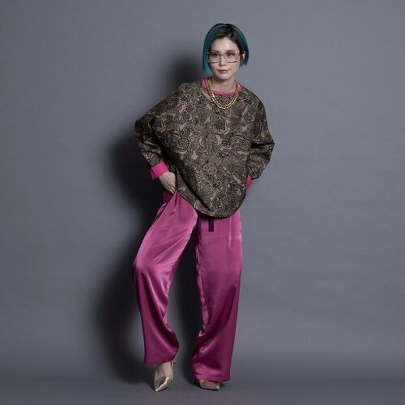 THOMAS MAGPIE satin pants【2213303】 | geep