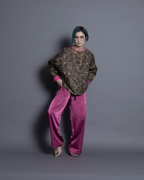 THOMAS MAGPIE satin pants【2213303】 | geep